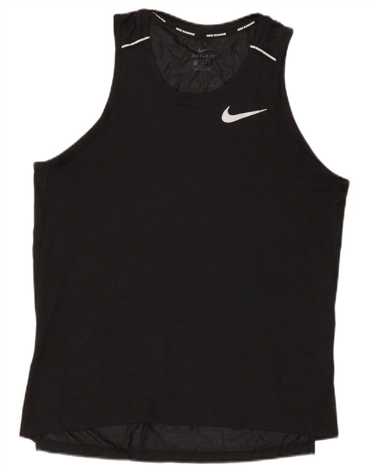 Женский жилет Nike Dri Fit UK 14, средний черный полиэстер