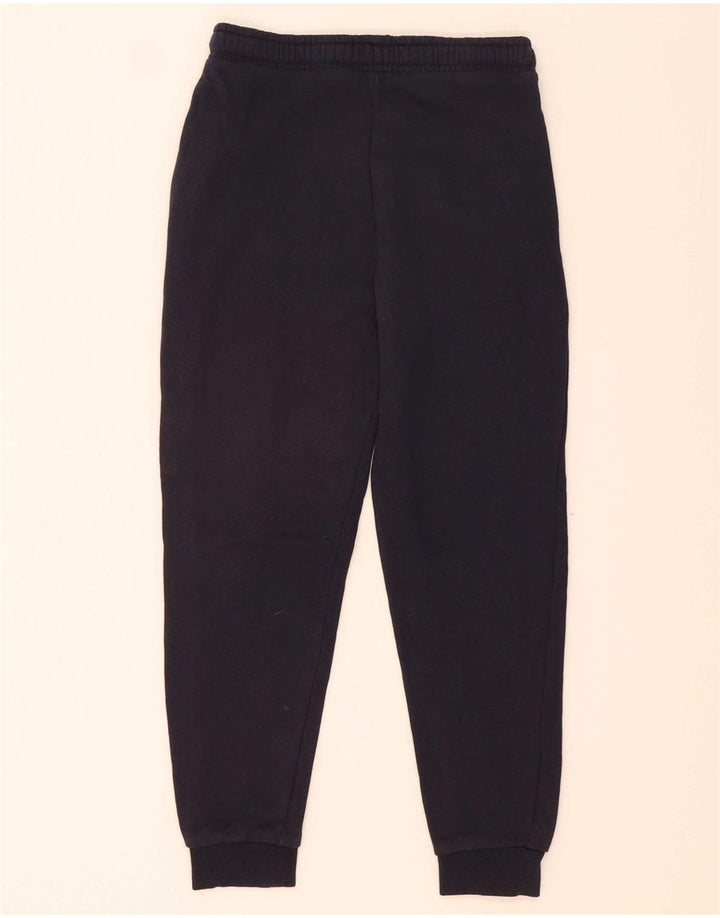 MARKS & SPENCER Boys Tracksuit Trousers Joggers 10-11 Years Navy Blue