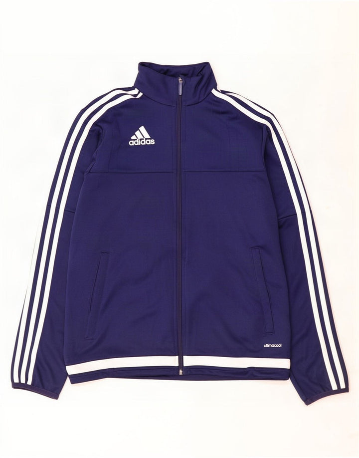 Мужской спортивный костюм Adidas Climacool Top Jacket XS Темно-синий с цветными блоками