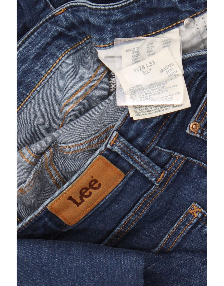 Женские узкие джинсы Lee Elly W28 L28, темно-синий, хлопок