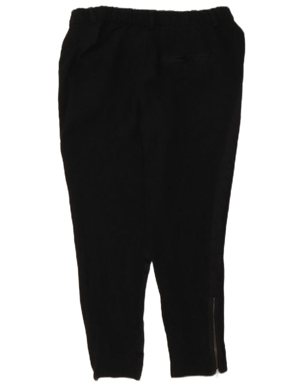 Женские узкие капри Zara Medium W28 L24, черные из вискозы