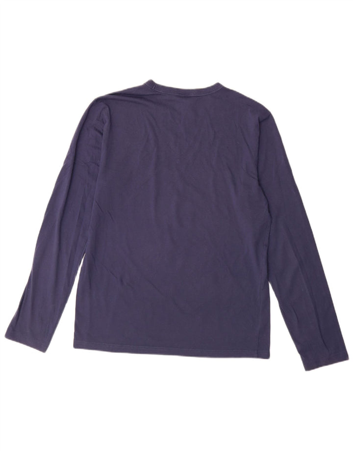 Мужской топ Champion с длинным рукавом, большой, темно-синий