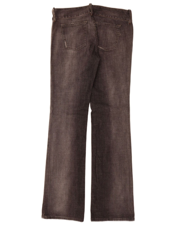 Женские джинсы Bootcut Diesel W28 L32 Серые хлопковые