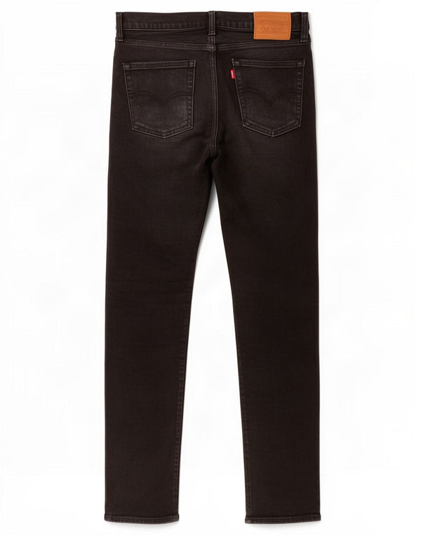 Мужские джинсы скинни Levi's 510 W33 L34, черный хлопок