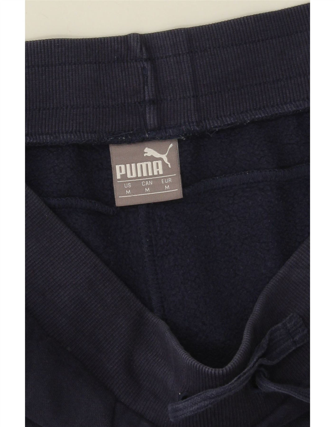 Мужские спортивные брюки с рисунком Puma, джоггеры, средний темно-синий, хлопок