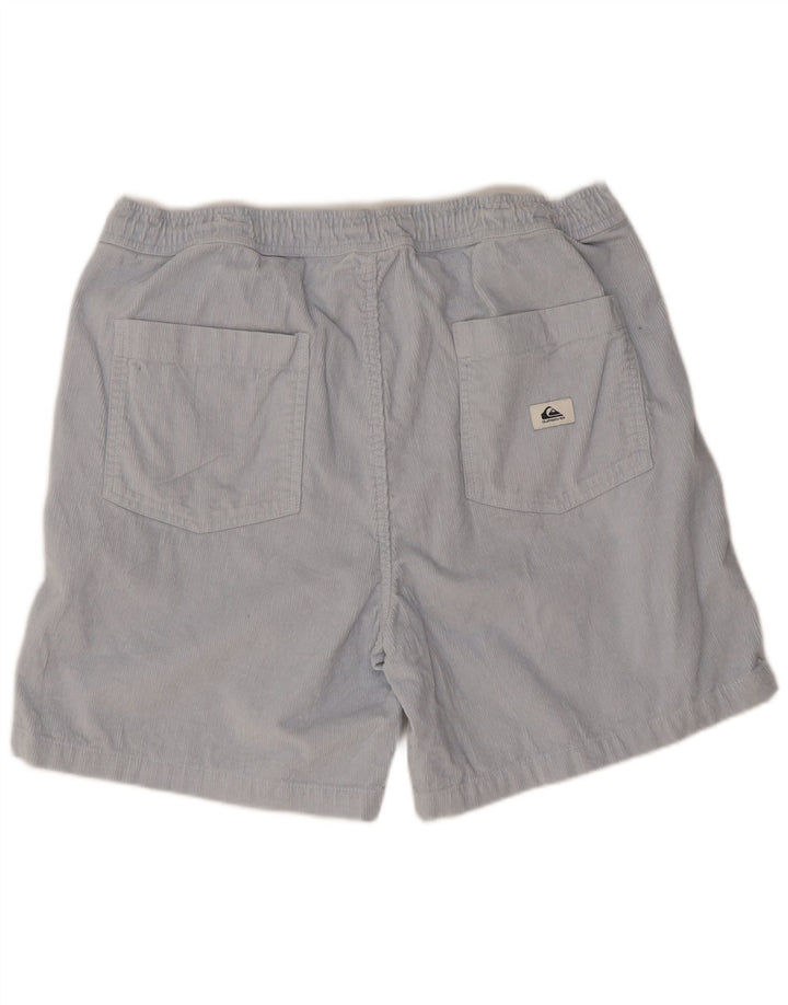 Мужские вельветовые шорты Quiksilver Medium W32, синие, хлопок