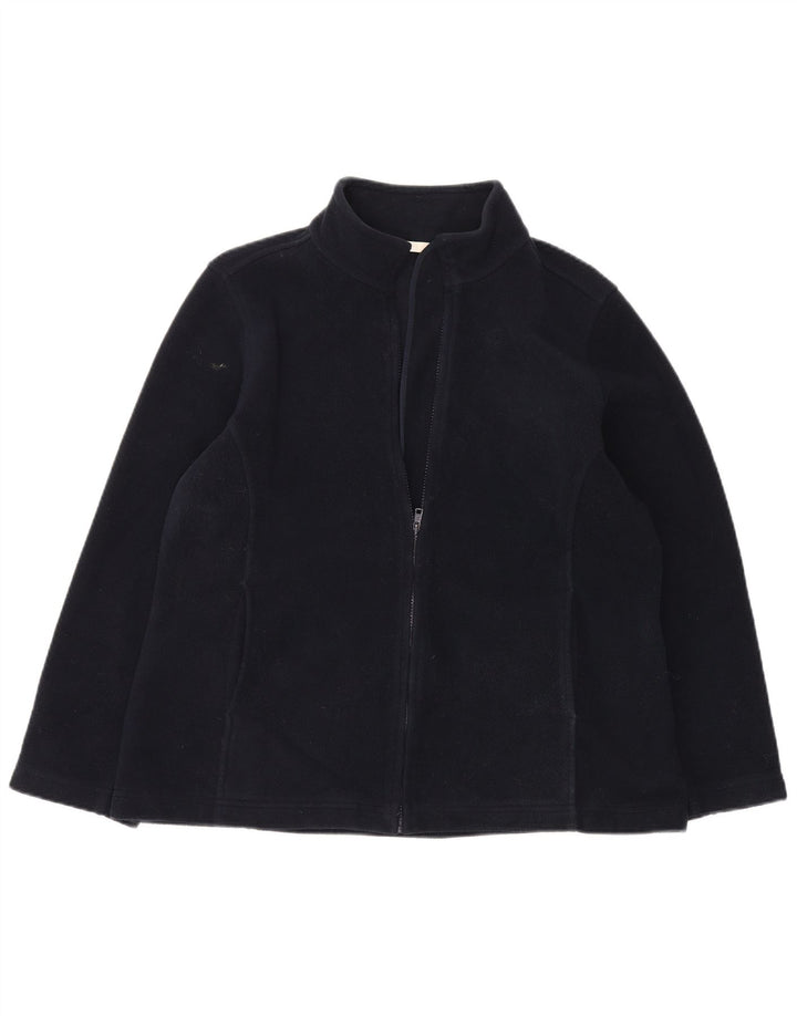 Женская флисовая куртка Marks & Spencer UK 18 XL, темно-синий полиэстер