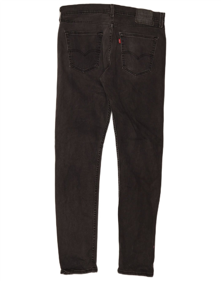 Мужские зауженные зауженные джинсы Levi's 512 W33 L34 Серые хлопковые