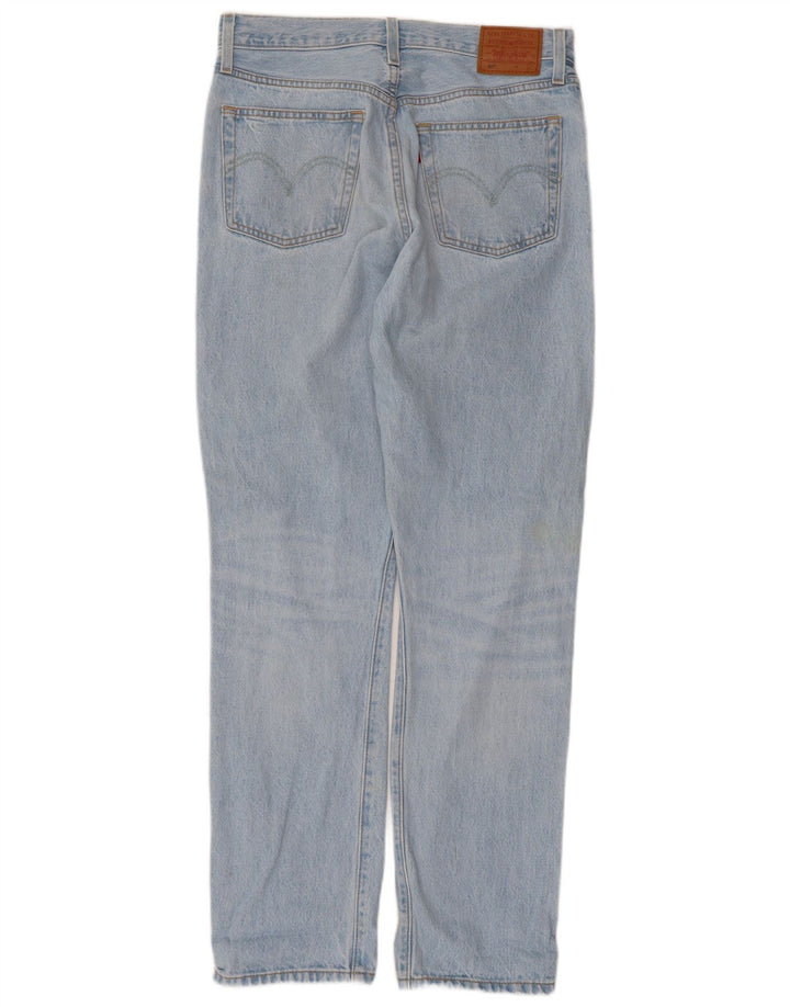 Мужские прямые джинсы Levi's 501 W28 L30 синие, хлопок
