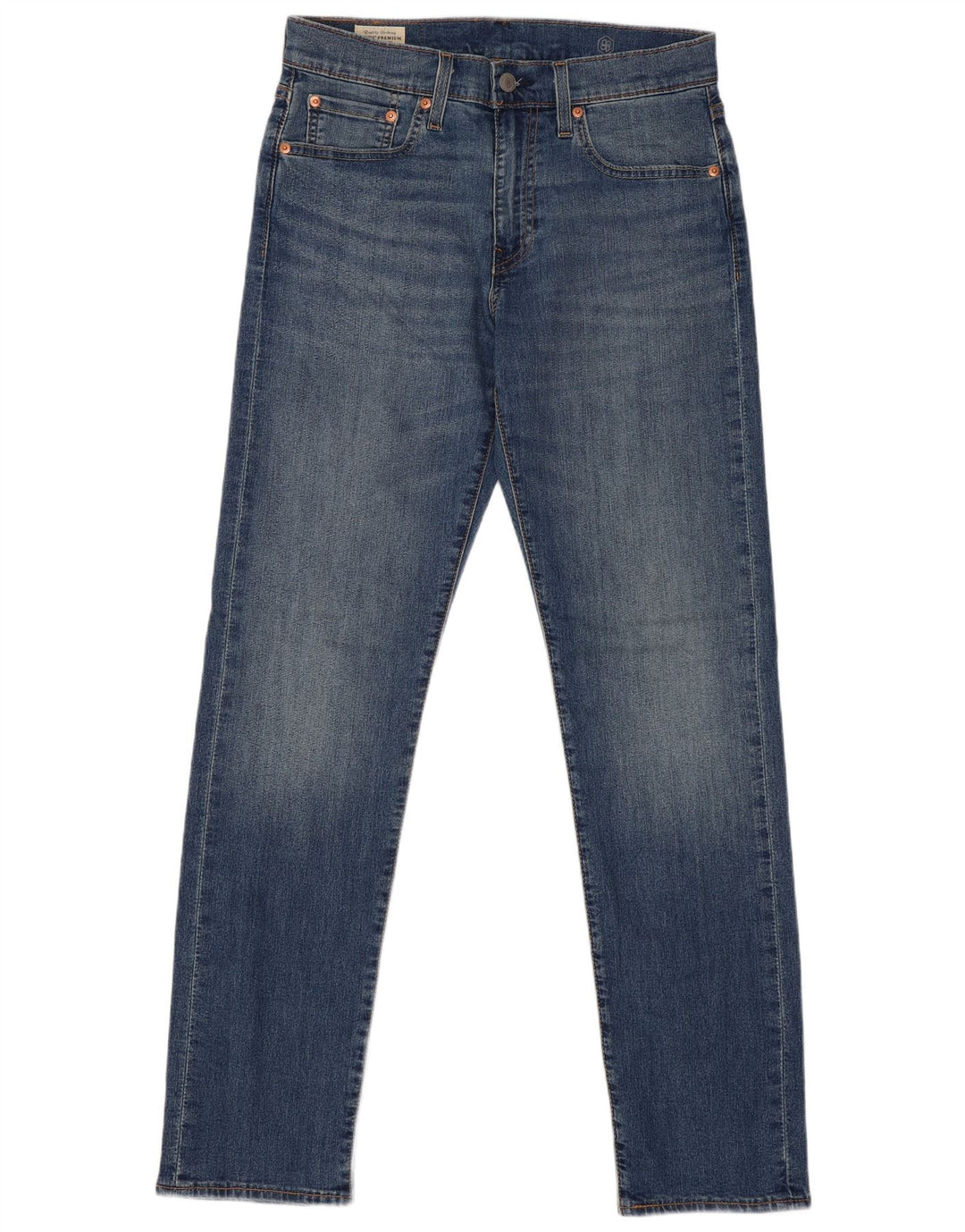 Мужские зауженные джинсы Levi's 502 W29 L32 синие, хлопок