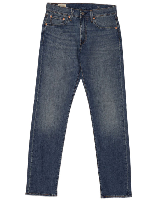 Мужские зауженные джинсы Levi's 502 W29 L32 синие, хлопок