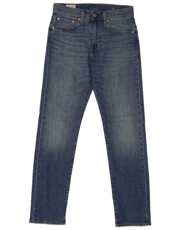 Мужские зауженные джинсы Levi's 502 W29 L32 синие, хлопок