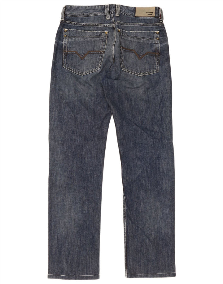 Мужские прямые джинсы Diesel W29 L32 синие, хлопок
