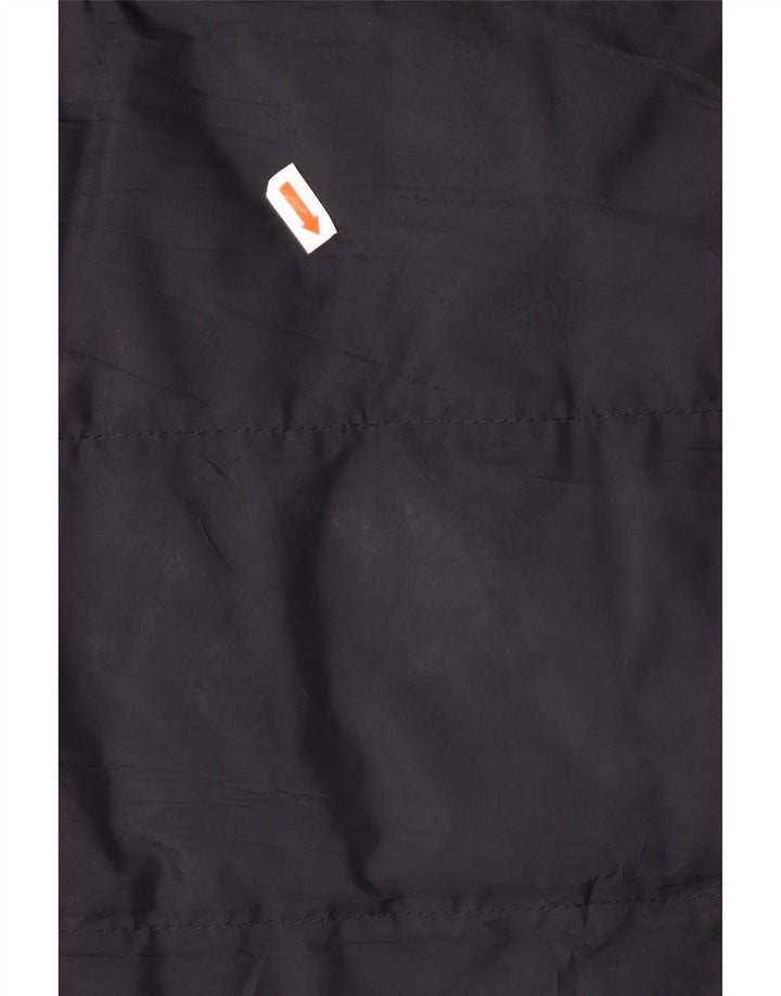 Мужская стеганая куртка FAY с капюшоном UK 40, большой темно-синий полиэстер