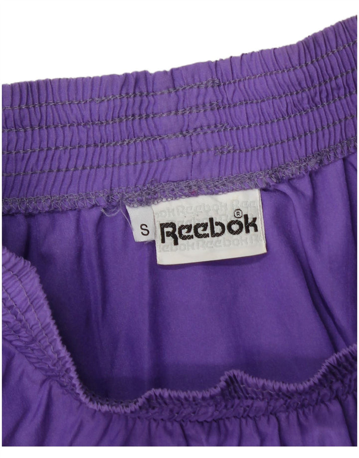 Женская мини-юбка Reebok, маленькая W26, полиамид, фиолетовая