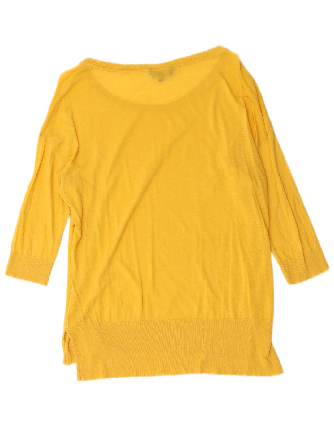 Женский топ Massimo Dutti с рукавом 3/4 UK 18 XL Желтый