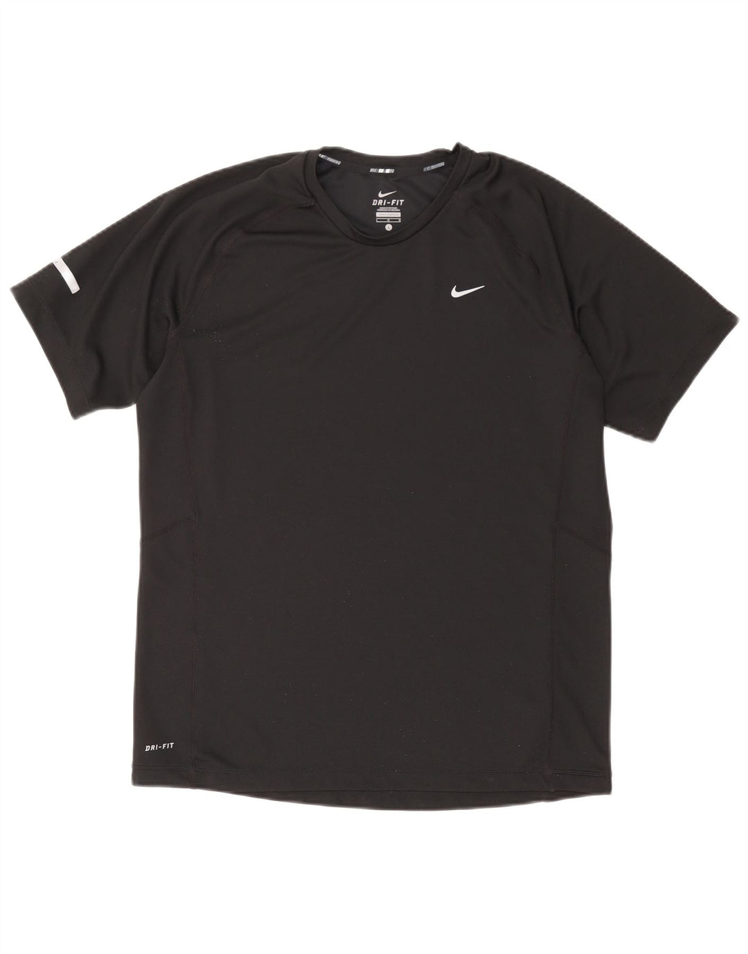 Мужская футболка Nike Dri Fit, большой черный полиэстер