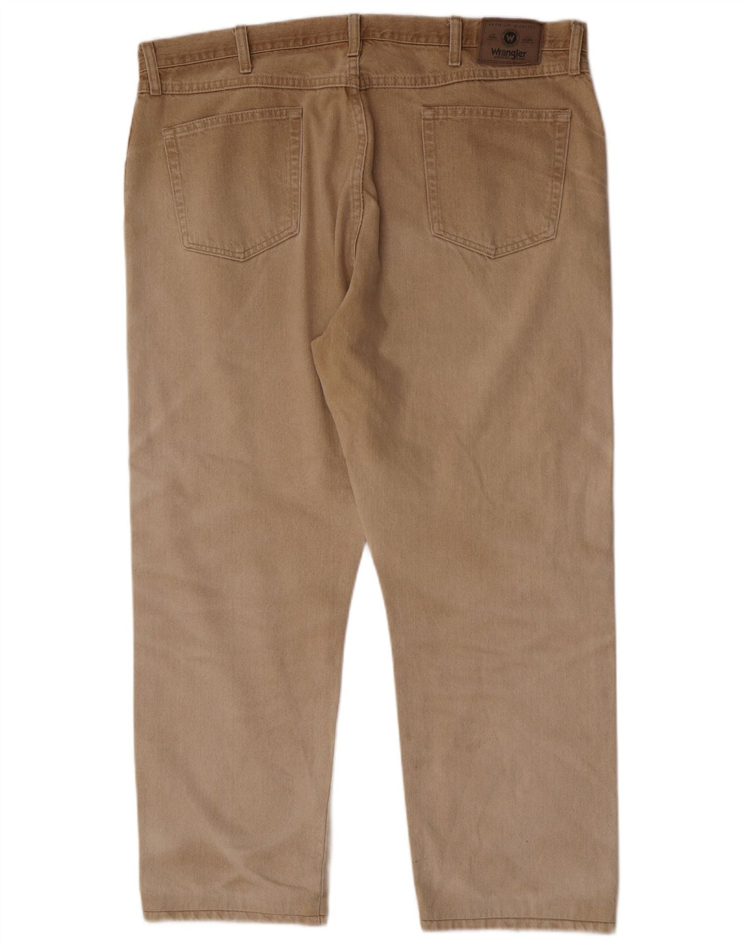 Мужские прямые джинсы Wrangler W42 L30, бежевый хлопок