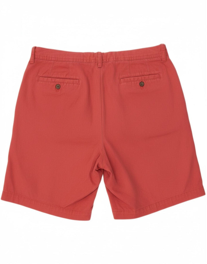 IZOD Mens Chino Shorts W38 XL Red Cotton Vintage Izod and Second-Hand Izod from Messina Hembry 