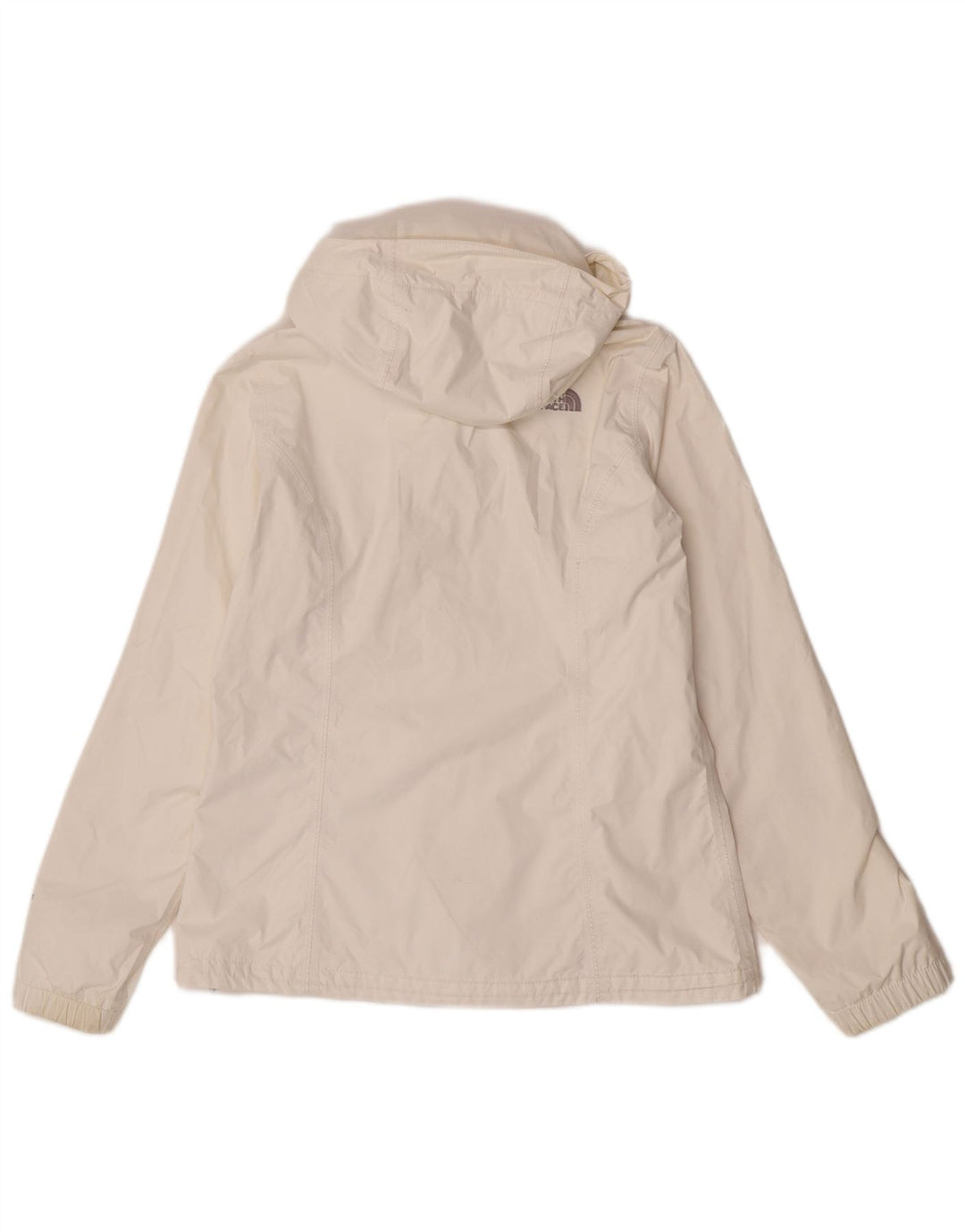 Женская дождевик с капюшоном The North Face UK 14, средний белый нейлон