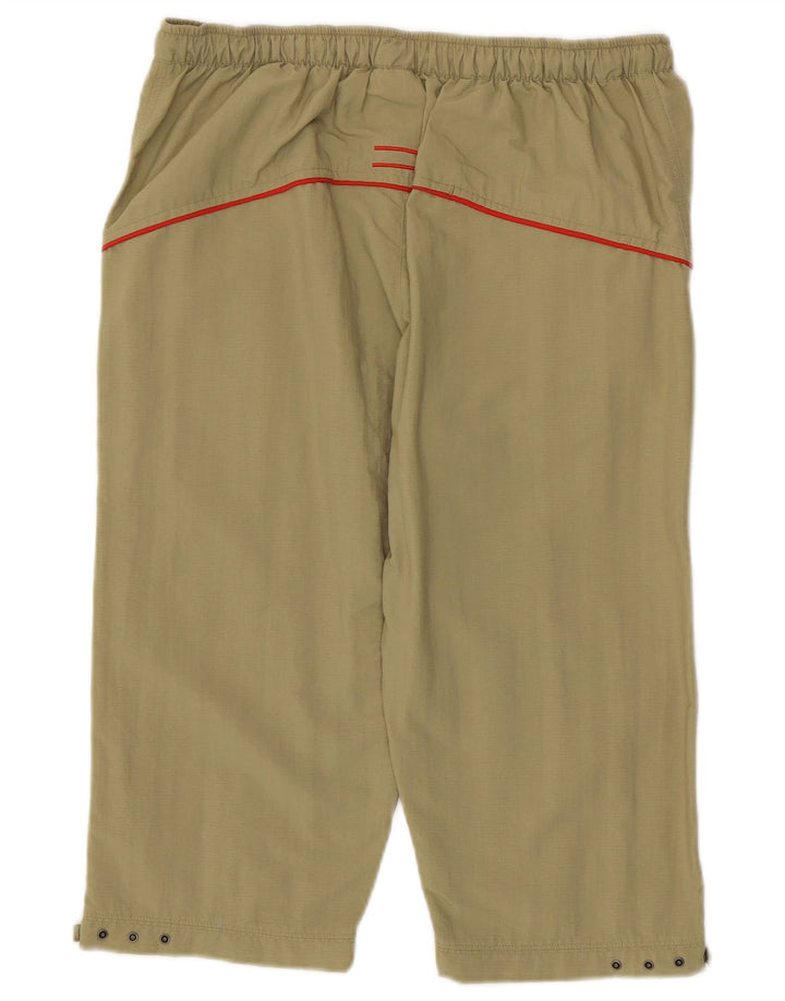 Спортивные брюки-капри ADIDAS для мальчиков 15-16 лет, зеленый полиамид