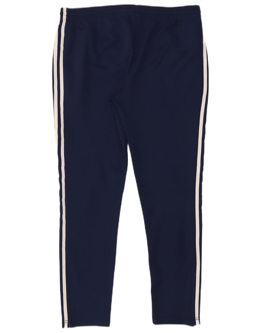 Женские спортивные брюки Adidas UK 14, большие темно-синие, полиэстер