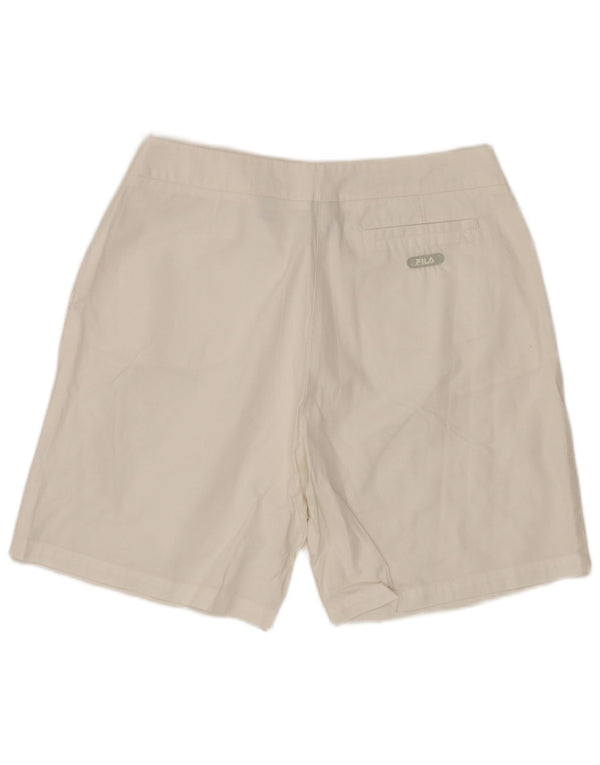FILA Женские шорты чинос IT 44 Medium W30 Белый хлопок