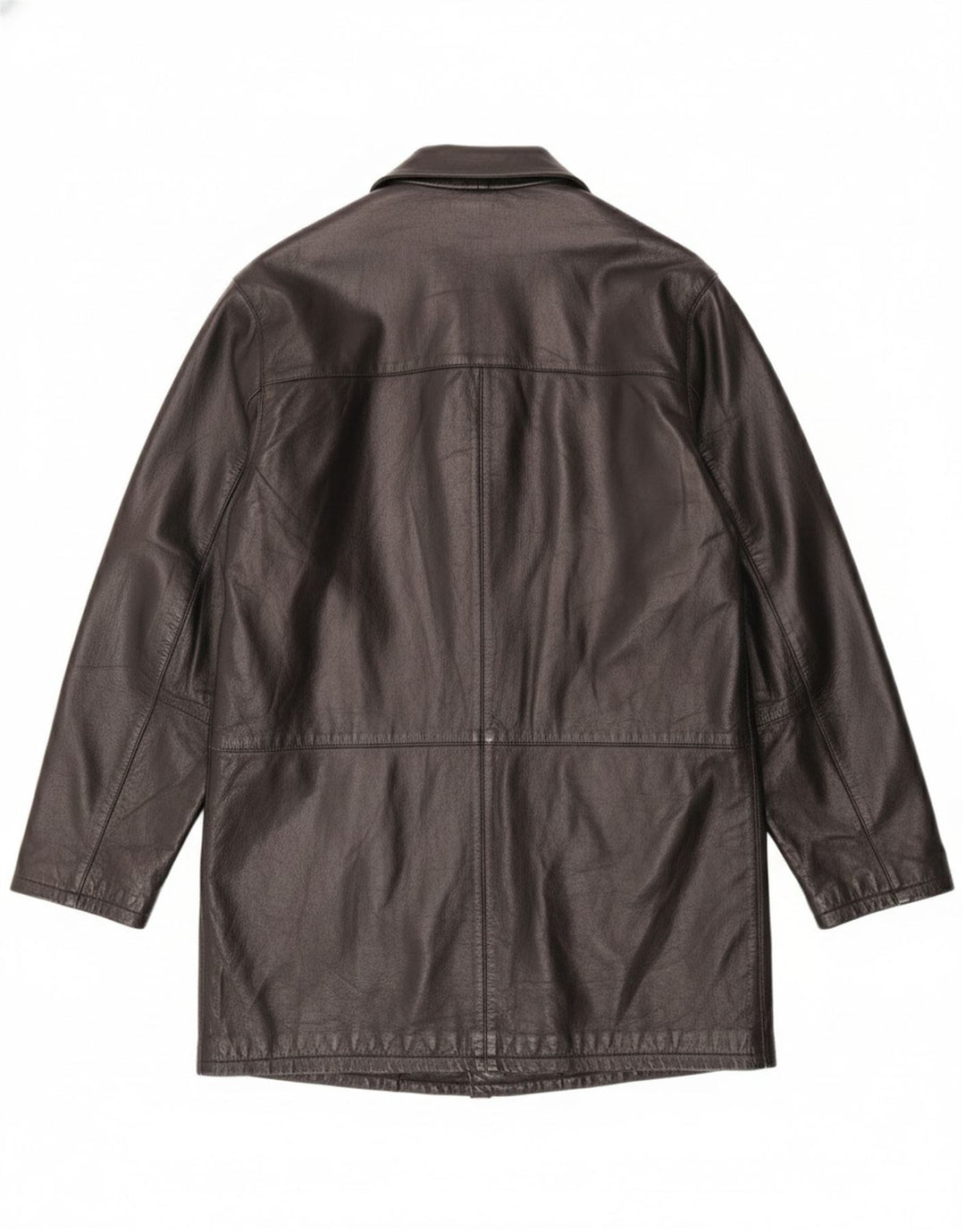 Мужское кожаное пальто Martin's IT 48 Medium Black Leather