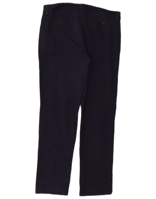 Женские прямые брюки чинос Tommy Hilfiger US 8 Medium W30 L27 Темно-синие