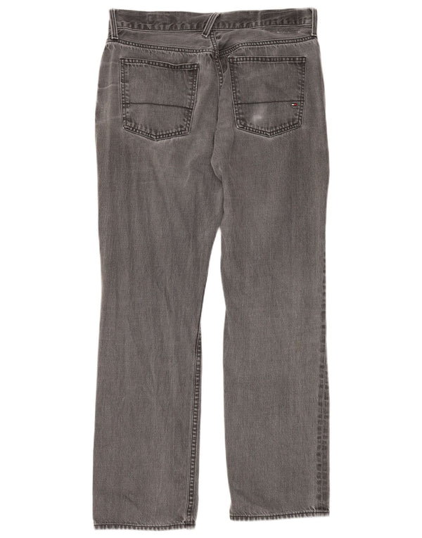 TOMMY HILFIGER Мужские прямые джинсы W34 L32 Серые