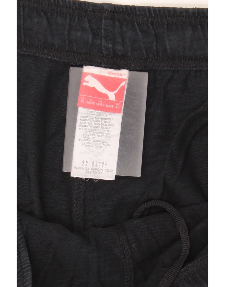 Мужские спортивные шорты Puma с рисунком XL, черные, полиэстер