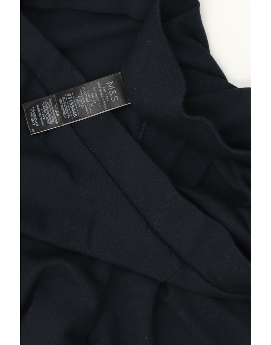 Женские леггинсы Marks & Spencer UKL 16, большие, темно-синие, вискоза