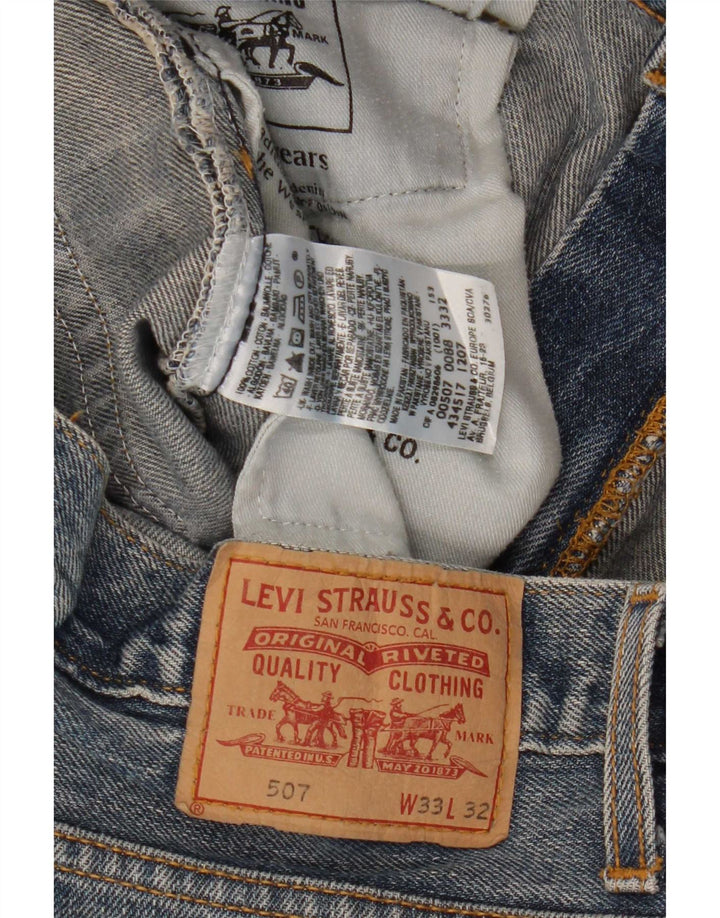 Женские джинсы Levi's 507 Bootcut W33 L28 Синие, хлопок