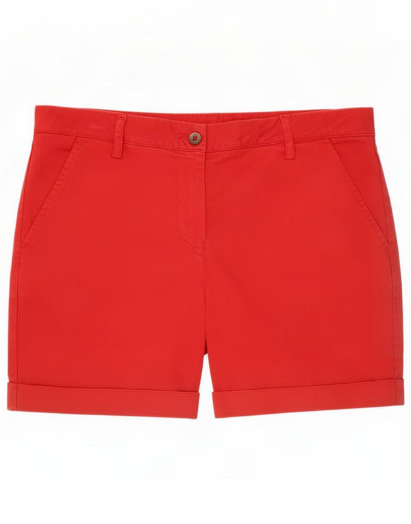 Женские шорты чинос Kappa Perfect Fit IT 44 Medium W30 Красный хлопок
