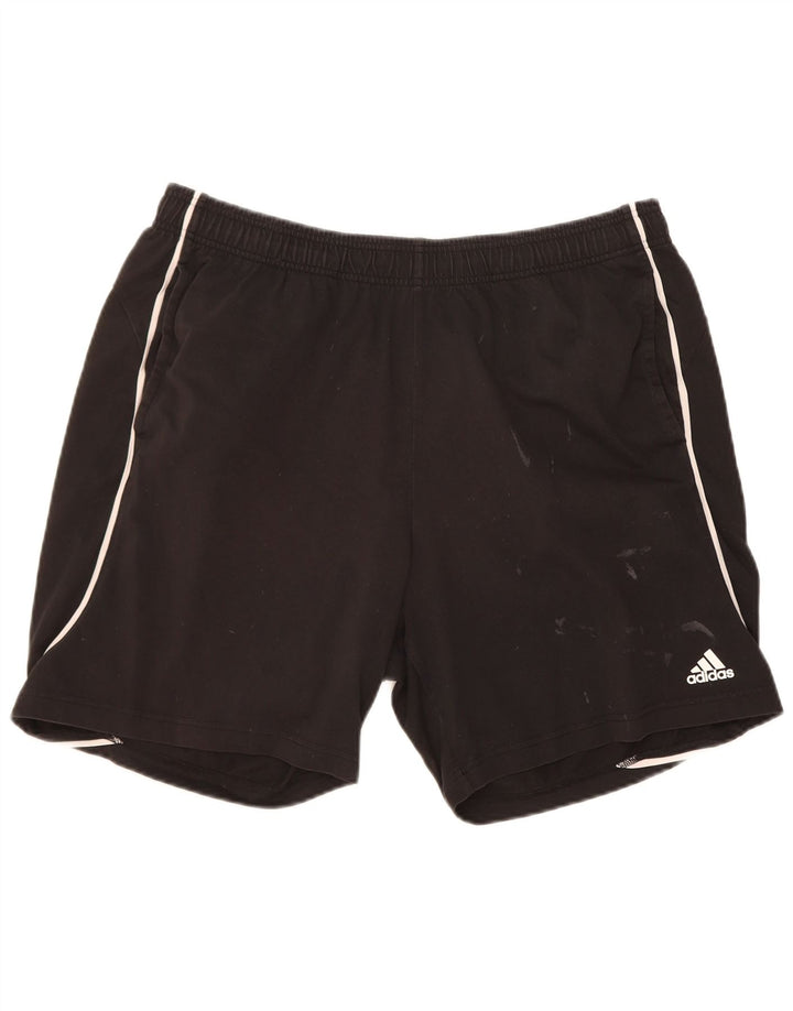 ADIDAS Mens Sport Shorts XL  Black Cotton