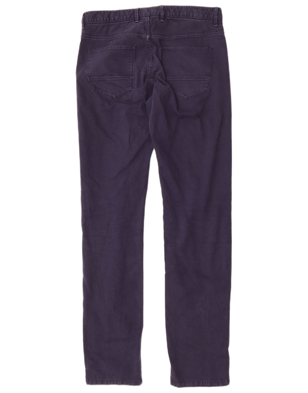 Massimo Dutti Мужские узкие повседневные брюки EU 40 Medium W31 L34 Темно-синие