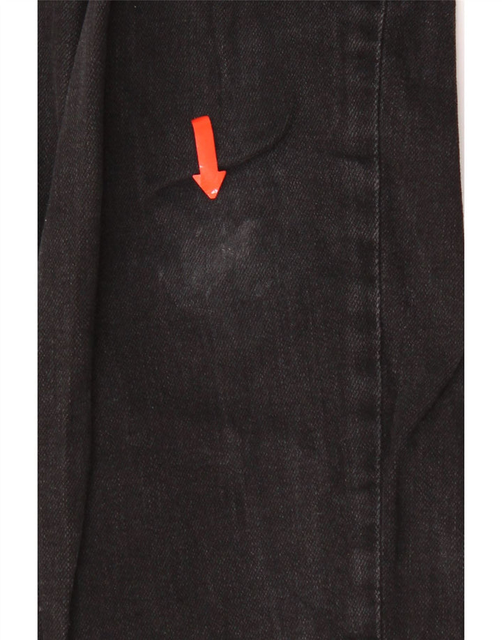 Женские узкие джинсы Reiss W27 L26, черный хлопок