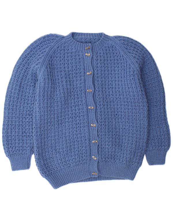 Женский свитер-кардиган VINTAGE UK 16, большой синий