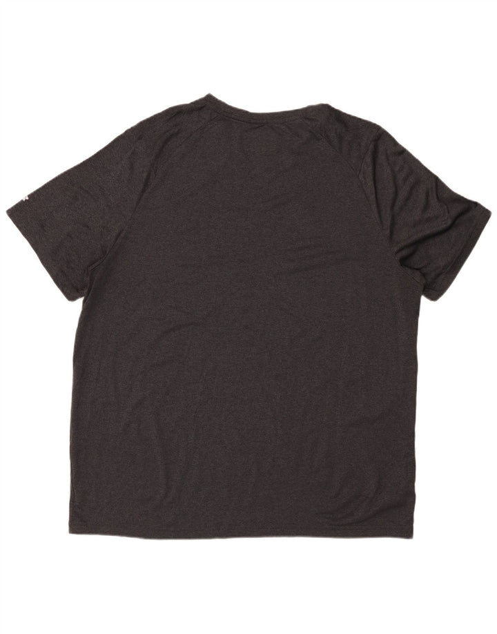 Мужская футболка RUSSELL ATHLETIC Dri-Power UK 46/48 XL, серый полиэстер