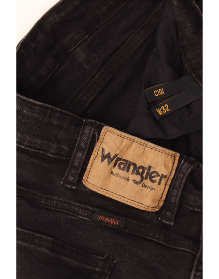 Женские джинсовые шорты Wrangler W32, большие, черные