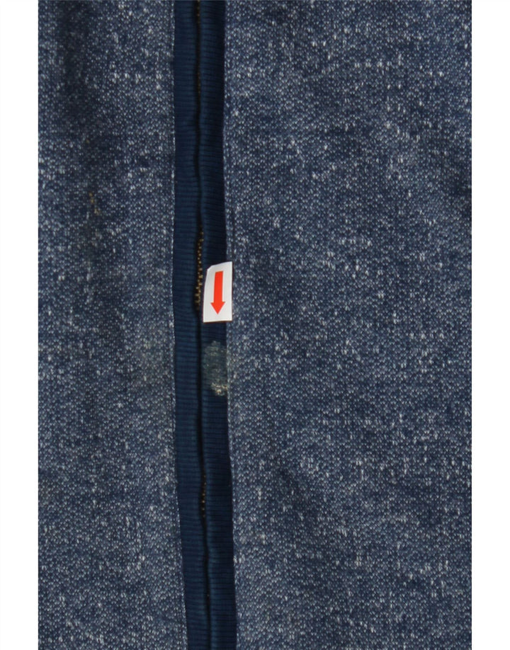 Мужской спортивный костюм Jack & Jones, большая хлопковая куртка темно-синего цвета с крапинками