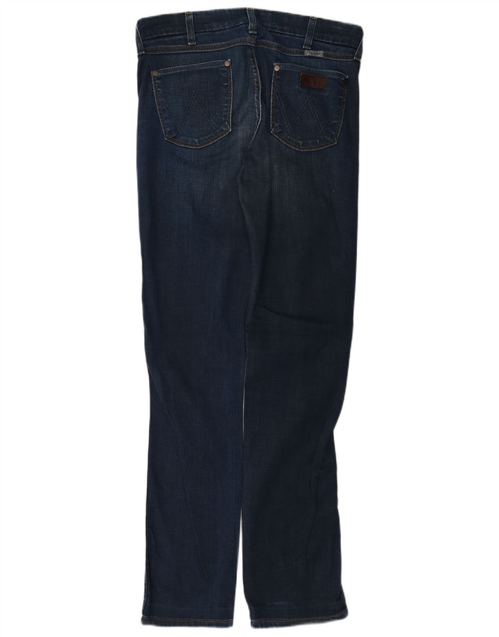 Женские прямые джинсы Wrangler Sofia W30 L36 синие, хлопок