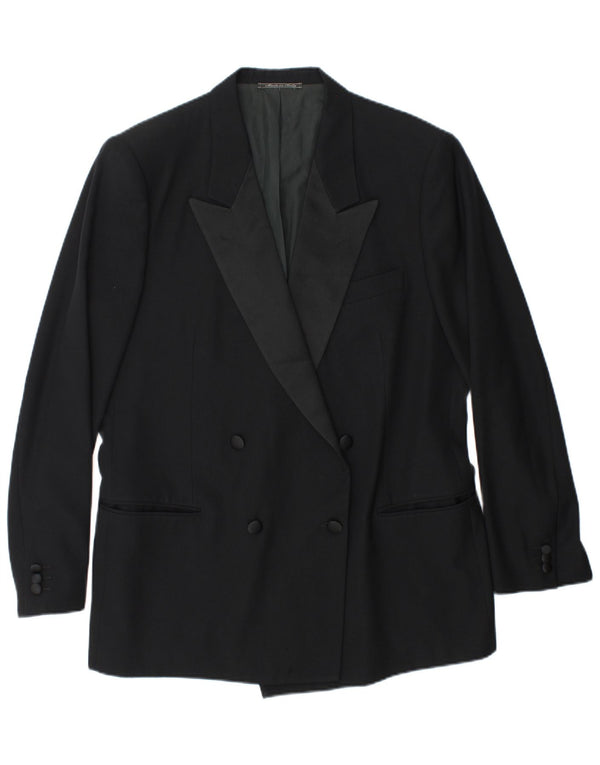 Мужские туфли Egon Von Furstenberg UK 40, большие W32 L32, черные из натуральной шерсти