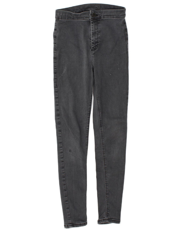 Женские джинсы скинни Topshop W28 L28, серый хлопок