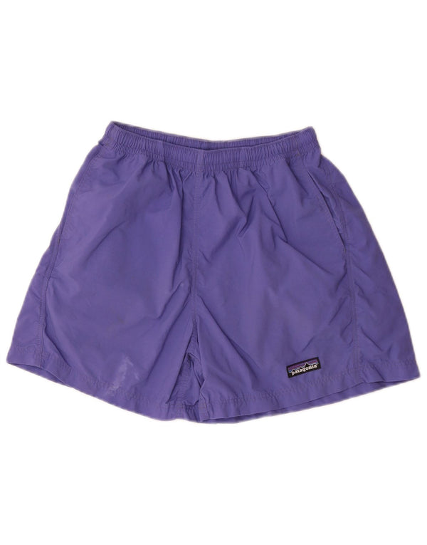 Женские спортивные шорты Patagonia UK 8, маленькие, фиолетовые, полиэстер