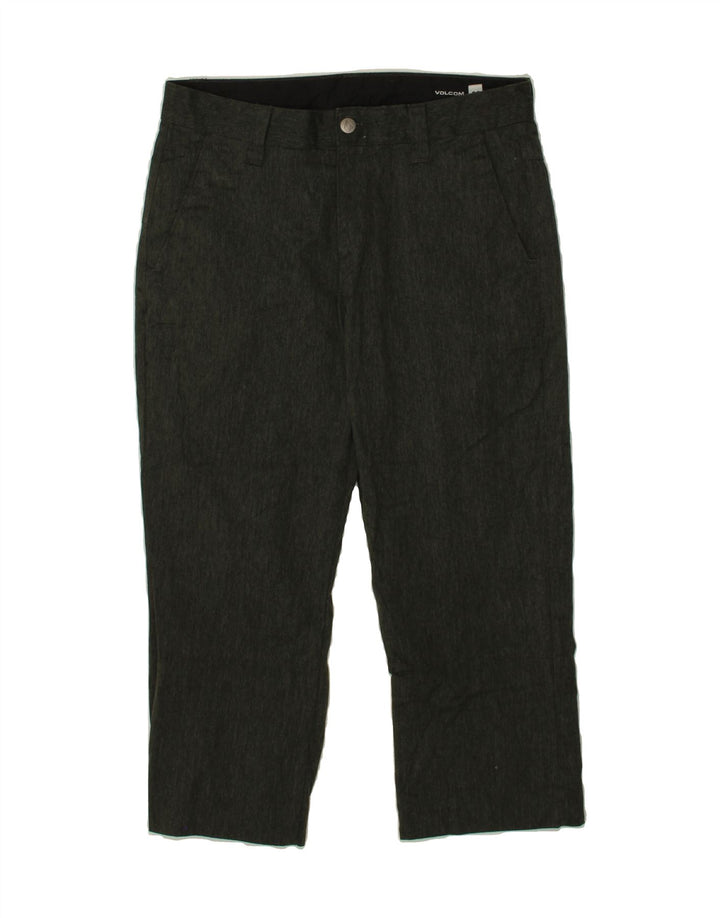 VOLCOM Mens Straight Capri Trousers W29 L22 Grey Cotton Vintage Volcom and Second-Hand Volcom from Messina Hembry 