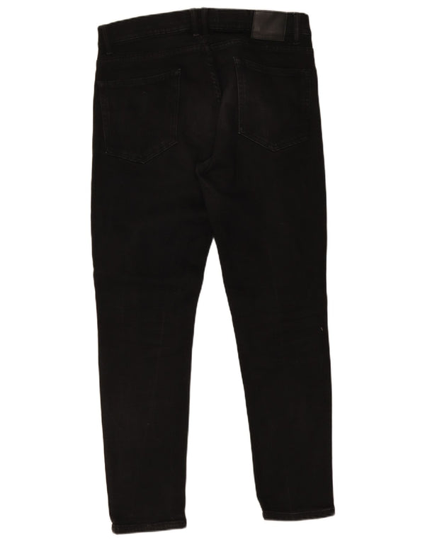 Мужские узкие джинсы Zara EU 46 XL W36 L30 черные