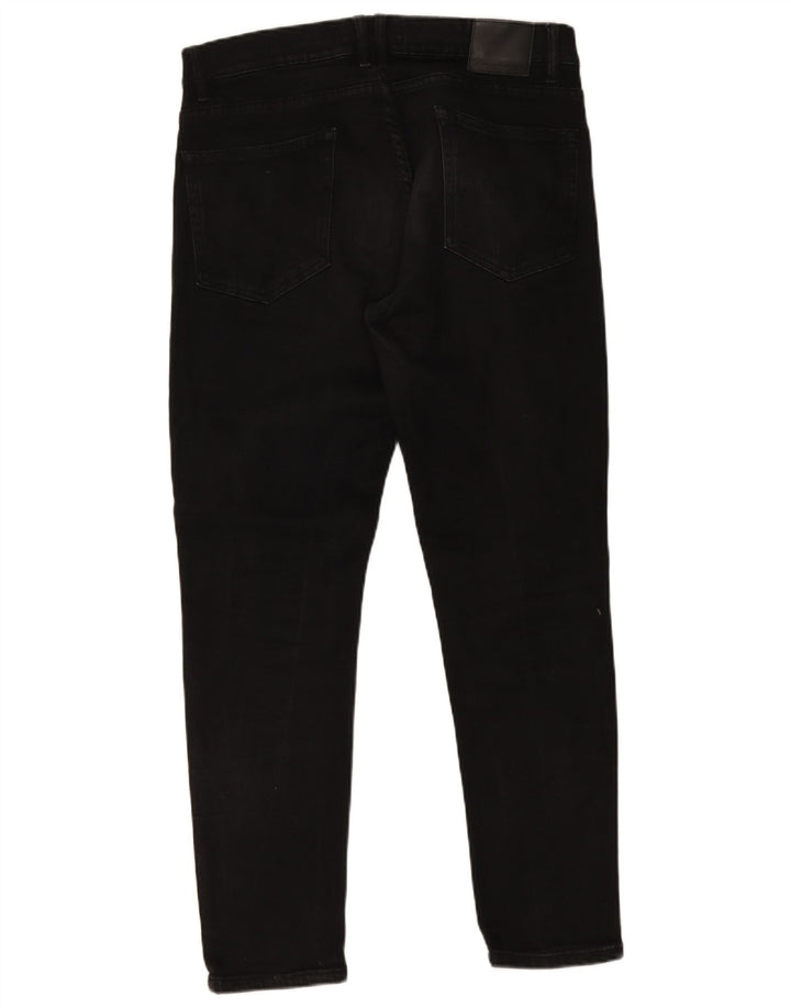 Мужские узкие джинсы Zara EU 46 XL W36 L30 черные