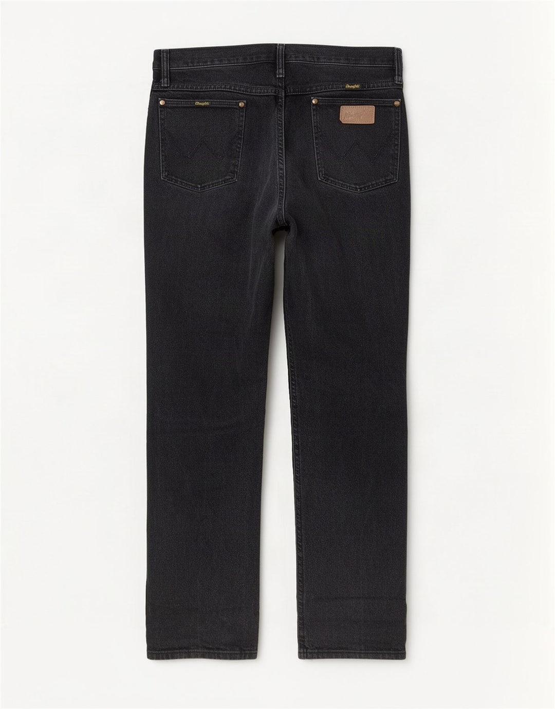 Мужские прямые джинсы Wrangler W33 L32, серый хлопок