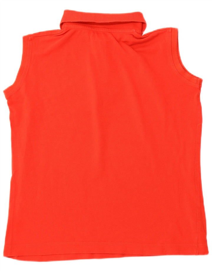 Женская рубашка поло без рукавов KAPPA UK 14, большая красная